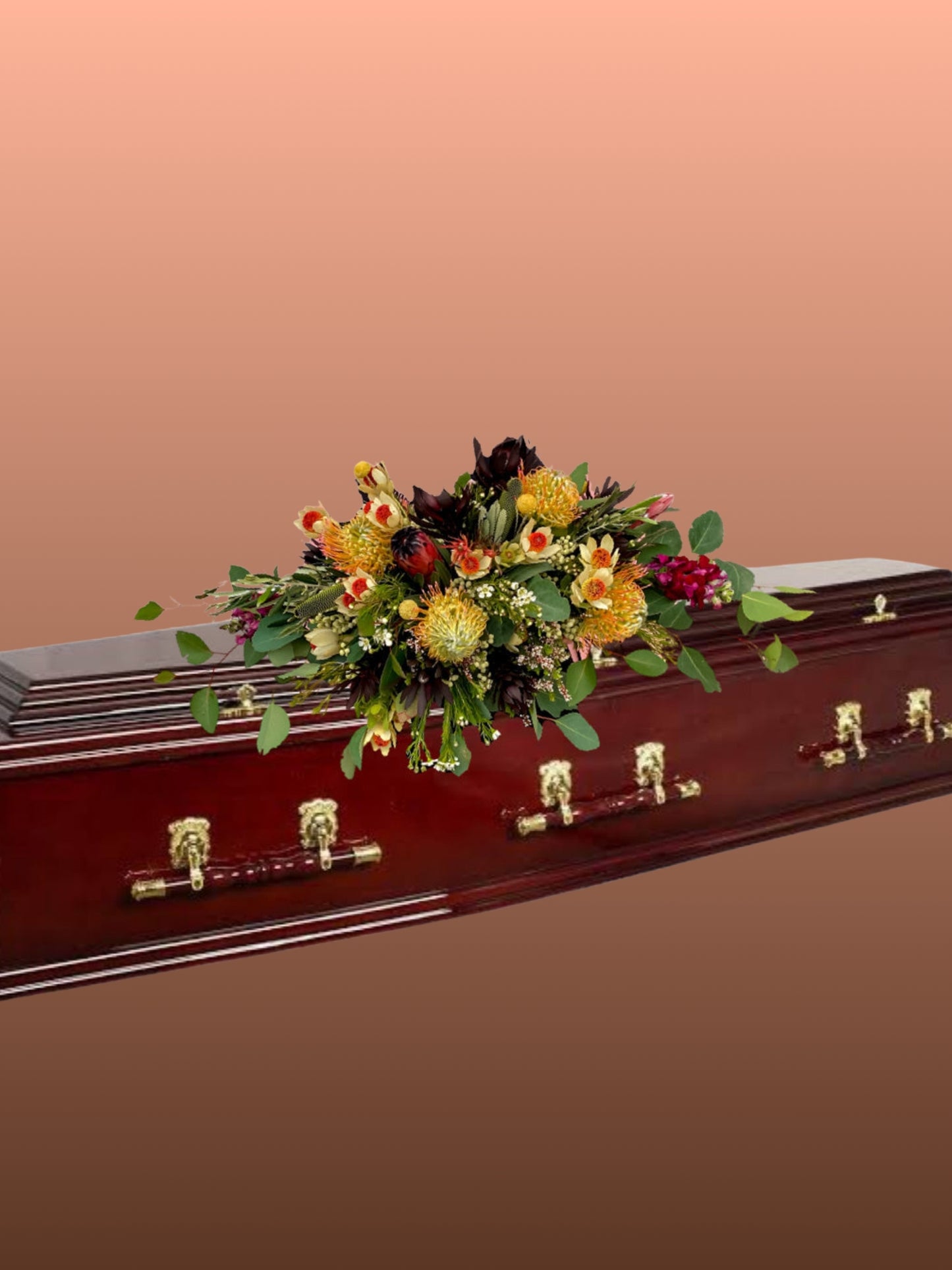 CASKET SPRAY TRIBUTE