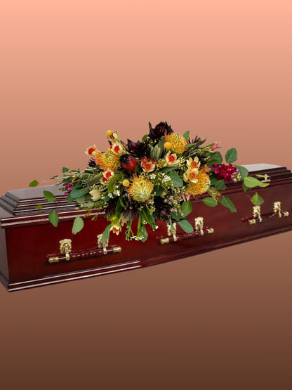 CASKET SPRAY TRIBUTE