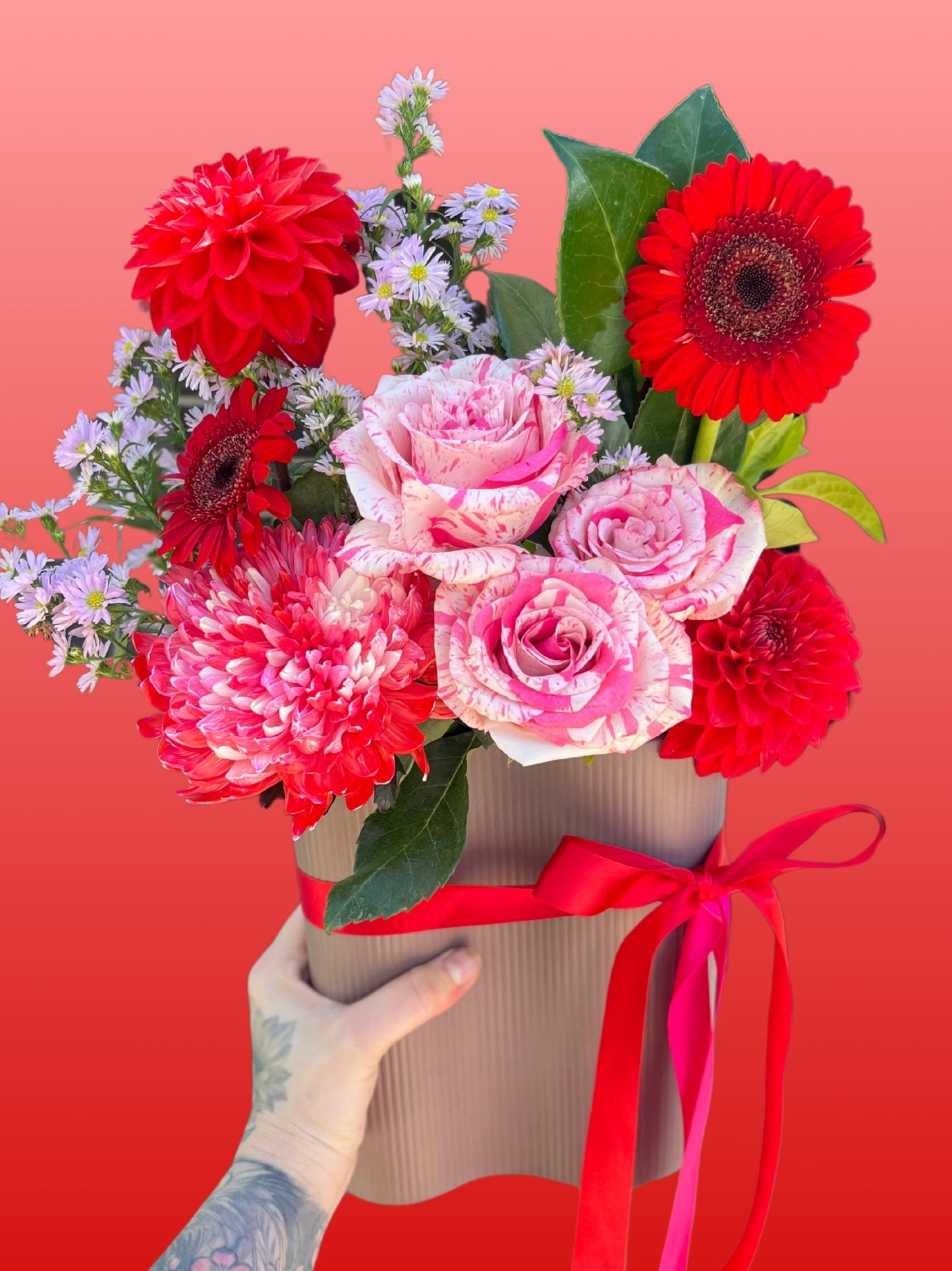 PINK & RED